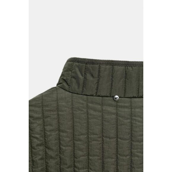 ZARA PUFFER JACKET WITH DETACHABLE SCARF - Picture 10 of 10